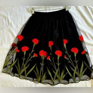 Reserved skirt